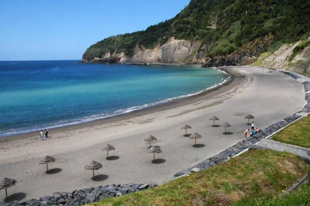 Apartamento Vista Do Mar B Ribeira Quente Екстериор снимка
